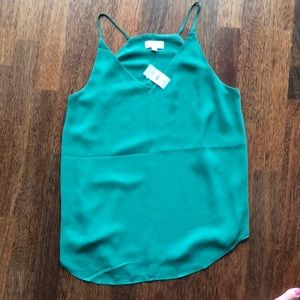 Loft Outlet sz M green cami